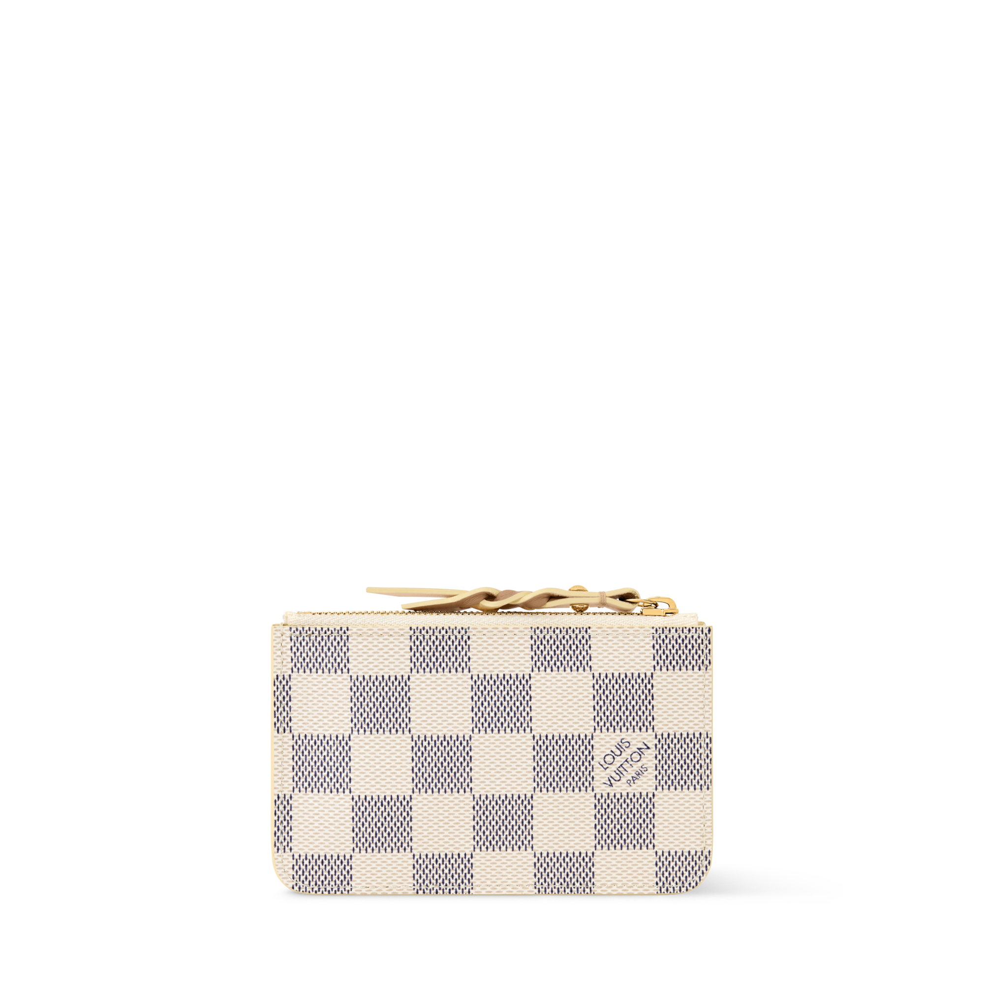 LOUIS VUITTON ダミエ カードケース Romy Card Holder Damier Azur - Women - Small Leather Goods | LOUIS